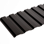 Профнастил С20 - 0,6х1150мм (RAL 3005) оцинкованный, с полимерным покрытием (полиэстер)