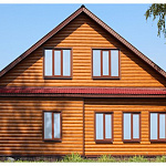 Блок-хаус new Grand Line 0,45 Print Elite с пленкой Sand Stone TwinColor