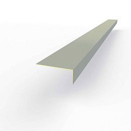 Откос оконный 0,55 мм (RAL 7040) c порошковым покрытием