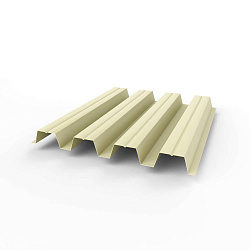 Профнастил Н57 оцинкованный 0,65х801мм (RAL 1013) с полимерным покрытием (полиэстер)