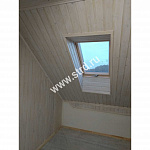 Окно мансардное дерево, лак ручка снизу Fakro FTS-V U2 (V22) Standart 66*98см