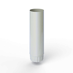 Труба водосточная оцинкованная порошок ф90х1250мм RAL 7035