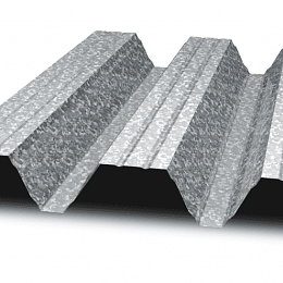 Профнастил оцинкованный СКН127 0,8х1162мм