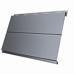 Вертикаль 0,2 line 0,45 PE RAL 9006бело-алюминиевый