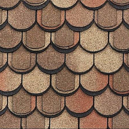 Гибкая черепица Шинглас Атлантика мадейра