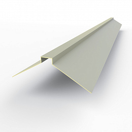 Конек фигурный 0,45 мм RAL 7038 оцинкованный, с порошковым покрытием