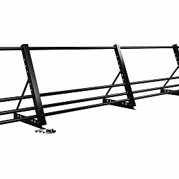 Ограждение кровельное фальц 3000мм 1200-25-1-2-3 холоднокатанная сталь с порошковым покрытием RAL 9005