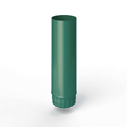 Труба водосточная оцинкованная порошок ф216х1250мм RAL 6000