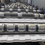 Профнастил оцинкованный с полимерным покрытием полиэстер С8 Grand line Optima 0,7х1200мм RAL 6005