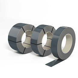 Лента оцинкованная (Штрипс) 0,6 мм (RAL 7031) с полимерным покрытием (полиэстер)