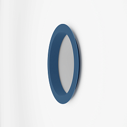 Откос радиусный 0,4 мм (RAL 5007) c порошковым покрытием