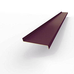 Отлив 0,7 мм RAL 4006 оконный оцинкованный c порошковым покрытием