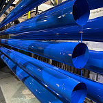 Труба водосточная оцинкованная порошок ф110х1250мм RAL 6006