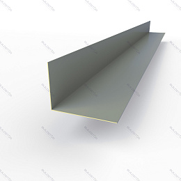 Планка угла внутренняя RAL 7046 оцинкованная c порошковым покрытием 0,45мм