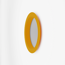 Откос радиусный 1 мм (RAL 1028) c порошковым покрытием