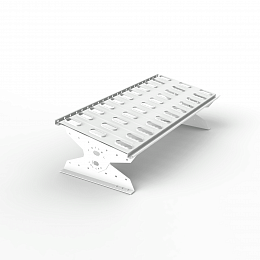 Мостик кровельный переходной универсальный 610мм оцинкованная сталь с порошковым покрытием RAL 9003