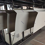 Парапет RAL 1015 полиэстер 0.45мм плоский