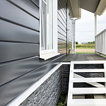 ЭкоБрус 0,345 0,45 PE с пленкой RAL 7024 мокрый асфальт