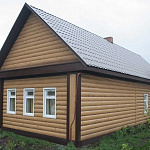 Блок-хаус new Grand Line 0,45 Print Elite Antique Wood TwinColor