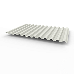 Профнастил С21 0,45х1051мм (RAL 9002) оцинкованный, с полимерным покрытием (полиэстер)