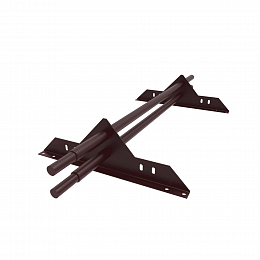 Снегозадержатель трубчатый 1000мм универсальный 25-1,0-1,5-2 холоднокатанная сталь с порошковым покрытием RAL 3005