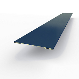 Планка стыковочная RAL 5026 оцинкованная c порошковым покрытием 0,45мм