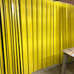 Конек кровельный 0,45 мм RAL 1014 оцинкованный, c полимерным покрытием