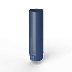 Труба водосточная оцинкованная порошок ф90х1250мм RAL 5000