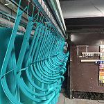 Крепление желоба водосточного c порошковым покрытием ф120x350мм RAL 5021