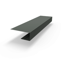 j планка RAL 7010 оцинкованная c порошковым покрытием 0,45мм