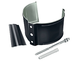 Крепление трубы под кирпич Grand Line Optima ф90мм RAL 7024