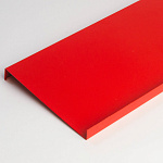 Отлив 0,4 мм RAL 3031 оконный оцинкованный c порошковым покрытием