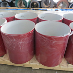 Лист оцинкованный 0,3х1250мм (RAL 3028) с полимерным покрытием (Полиэстер)