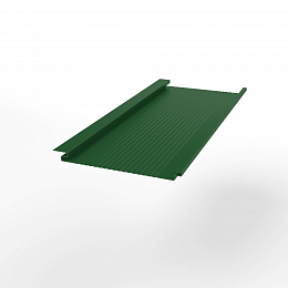 Металлосайдинг Вертикаль gofr оцинкованный с полимерным покрытием 0,45x200мм  RAL 6002