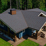 Гибкая черепица Шинглас Континент азия