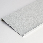 Отлив 0,4 мм RAL 7022 оконный оцинкованный c порошковым покрытием