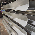 Желоб водосточный оцинкованный порошок ф120х2000мм RAL 7043