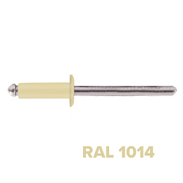 Заклепка 3.2x10 (RAL 1014) A2/A2 вытяжная