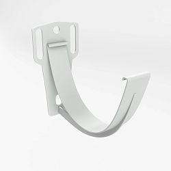 Крепление желоба водосточного Slider пвх Grand Line ф120мм RAL 9003