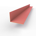 Планка угла внутренняя RAL 3014 оцинкованная c порошковым покрытием 0,45мм