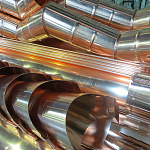 Желоб водосточный медный ф180х2000мм