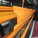 Конек фигурный 0,45 мм RAL 2000 оцинкованный, с порошковым покрытием