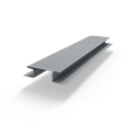 Н профиль соединительный (RAL 7040) оцинкованный с порошковым покрытием 0,45 мм