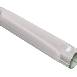 Труба соединительная водосточная Grand Line Optima ф90х1000мм RAL 9003