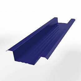 Вентилируемый прогон 0,45 мм (RAL 5002) оцинкованный, с порошковым покрытием