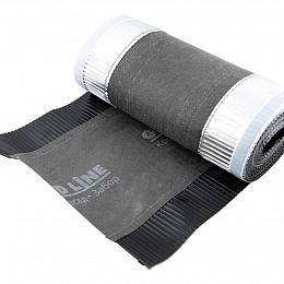 Аэроэлемент конька  240x5000мм чёрный