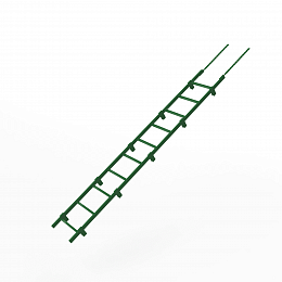 Лестница кровельная 2000мм холоднокатанная сталь с порошковым покрытием RAL 6002