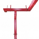 Воронка прямоугольного водосточного желоба полиэстер врезная Grand Line Vortex RAL 3005