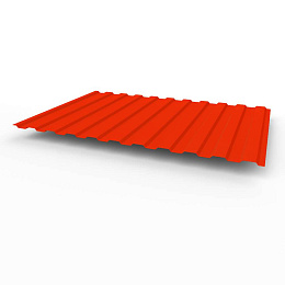 Профнастил С8 - 0,4х1180мм (RAL 2005) оцинкованный, с полимерным покрытием (полиэстер)