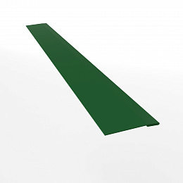 Планка начальная для металлосайдинга экобрус оцинкованная с порошковым покрытием 0,45мм ширина менее 625 мм RAL 6002